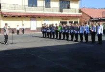 Wakapolres Ngada Tekankan Disiplin Personel