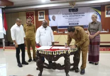Pemprov NTT dan Kementerian HAM RI Teken Nota Kesepakatan Penguatan HAM