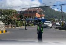 aga Kamseltibcarlantas, Satlantas Polres Ngada Intensifkan Pengaturan Arus Lalu