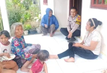Bhabinkamtibmas Bomari Intensifkan Patroli Kamtibmas
