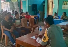 Bhabinkamtibmas Watu Baur Edukasi Warga Cegah Karhutla dan Jaga Kamtibmas