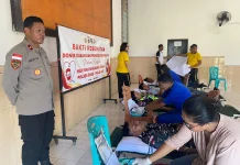 Donor Darah Hari Bhayangkara ke-80, Polres Ende Kumpulkan 13 Kantong