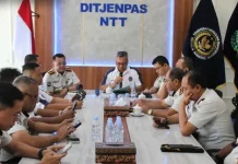 Lapas dan Rutan NTT Diminta Tingkatkan Kualitas Pelayanan