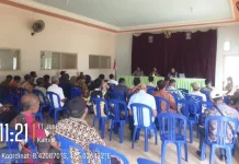 Polsek Riung Kawal Persiapan Pemekaran Kecamatan