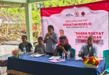 Reses Tematik Ferdinandus Watu Fokus Benahi Pasar Detusoko
