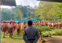Polri Dukung Pembentukan Karakter Pelajar Lewat Kegiatan Pramuka