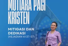 Mitigasi dan Dedikasi Jadi Pesan Renungan Kristen Pagi