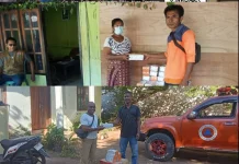BPBD Sikka Salurkan Masker untuk Warga Terdampak Abu Vulkanik Gunung Lewotobi