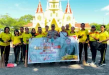 Polres Flotim Gelar Bhakti Religi di Gereja Katedral Larantuka