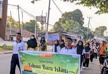 Jalan Santai Muharam Pererat Ukhuwah Umat Muslim Sikka