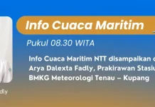 Gelombang hingga 2,5 Meter Berpotensi Terjadi di Sejumlah Perairan NTT