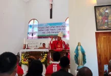 Kapela Ke-204 Vinea Dei Berdiri di Motong