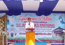 Uskup Larantuka Ajak Krismawan Jadi Saksi Kristus