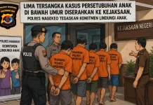 Polres Nagekeo Limpahkan Tersangka Kasus Persetubuhan Anak