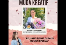 Saat Valentine dan Wisuda Tiba Endini Bouquet Kebanjiran Order