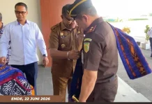 Kunjungi Ende, Kajati NTT Awali Agenda dengan Ziarah ke Situs Bung Karno