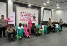TNI-Polri di Sikka Gelar Donor Darah Sambut Hari Bhayangkara 2026