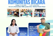 Relawan Literasi Jaga Asa Membaca Anak Flores Timur
