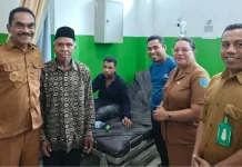 Wabup Nagekeo Jenguk Peserta MTQ NTT yang Dirawat di Puskesmas Danga