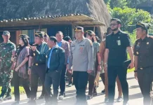 Bangun Sinergitas Antar Instansi, Wakapolres Ngada Hadiri Kunjungan Kajati NTT