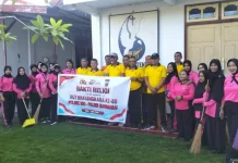 Sambut Hari Bhayangkara ke-80, Polsek Reo dan Satpolairud Gelar Bakti Religi