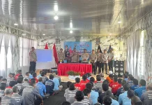 Polres Manggarai Gelar Terapi USEFT bagi Warga Binaan Rutan Ruteng