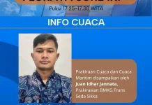 Cuaca Cerah Berawan Dominasi Flores, BMKG Ingatkan Warga