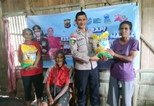 Polres Ngada Gelar Baksos dan Terapi USEFT di Desa Wogo