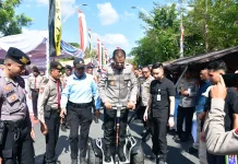 HUT Ke-80 Bhayangkara, Pameran Polri Padati Kawasan CFD Kota Kupang