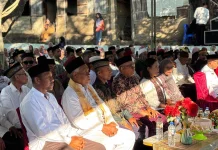 Tasyakuran Sambut Kepulangan Tiga Jamaah Haji di Kalikur