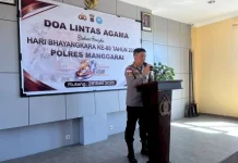 Hari Bhayangkara ke-80, Polres Manggarai Perkuat Persatuan Lewat Doa Bersama
