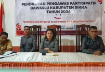 Perkuat Tata Kelola Kelembagaan, Bawaslu Sikka Gelar Rakor Evaluasi Kegiatan