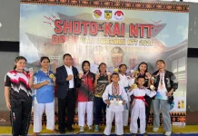 Atlet Shoto-Kai Manggarai Sabet Puluhan Medali Piala Gubernur NTT