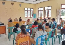 Sinergi TNI - Pemerintah Sukseskan Peringatan HUT Kemerdekaan RI Ke-81 di Reok Barat