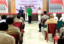 Doa Lintas Agama Warnai Peringatan Hari Bhayangkara di Flotim