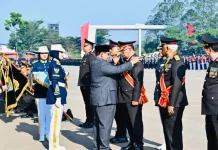 Presiden Anugerahkan Tanda Kehormatan dan Pangkat Istimewa kepada Jajaran POLRI