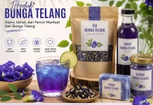 Inovasi Bunga Telang Buka Peluang Ekonomi Keluarga
