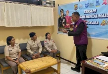 Terapi USEFT Warnai Peringatan Bhayangkara di Polres Sikka