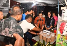 Stan UMKM Polres Ende Jadi Magnet, Kapolda Borong Ubi Nuabosi