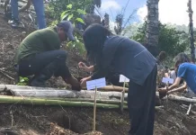 Peserta Program Penghijauan Kagum Alam Moni yang Masih Asri