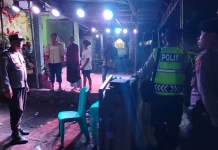 Polres Ende Gelar Patroli Amankan Syukuran Komuni Suci Pertama di Bhoanawa