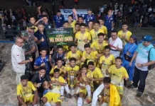 SMAK Syuradikara Juarai Turnamen Sepak Bola Piala Bupati U-17