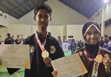 Siswa MTsN 1 Flores Timur Raih Medali di Kejuaraan Pencak Silat NTT