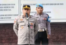 Wakapolres Ngada Tekankan Disiplin dan Penyelesaian Perkara