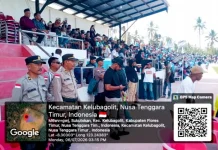 Polres Flores Timur Amankan Semifinal Turnamen Ape Buan Cup II Tahun 2026