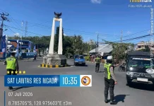 Satlantas Ngada Perkuat Pengaturan Lalu Lintas di Bajawa
