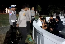 Antisipasi Gangguan Kamtibmas, Polres Flotim Sisir Kota Larantuka