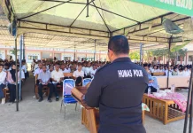 540 Siswa Baru SMK Stella Maris Dapat Pembekalan Hukum dari Polres Manggarai Barat