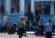 Satlantas Polres Ende Perketat Pengaturan Lalu Lintas di Area Ibadah