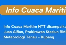 BMKG Ingatkan Gelombang Sedang Melanda Perairan NTT Hari Ini